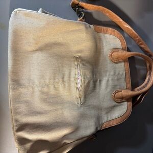 Stylish Tan and Brown Women's Bag